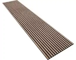 Hornbach 3D Akoestisch paneel walnut 2600x560x18 mm aanbieding
