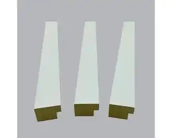 Hornbach Decorlijst white 2600x25x18 mm aanbieding