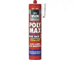Hornbach BISON Professional Poly max® high tack express wit 435 g aanbieding