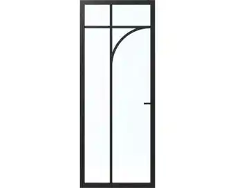 Hornbach PERTURA Binnendeur 6000 stomp links zwart afgelakt 201,5x83 cm aanbieding