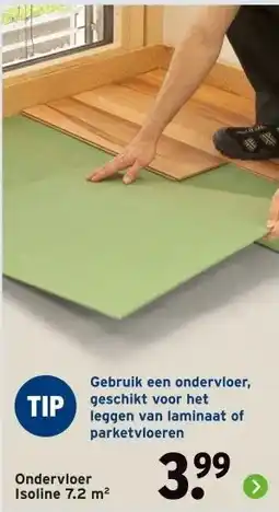 GAMMA Ondervloer Isoline aanbieding