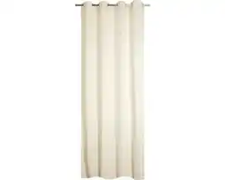 Hornbach Gordijn transparant beige 140x245 cm aanbieding