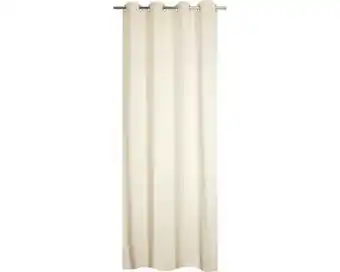Hornbach Gordijn transparant beige 140x245 cm aanbieding