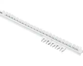 Hornbach INTENSIONS Gordijnrails Plus compleet wit 150 cm aanbieding