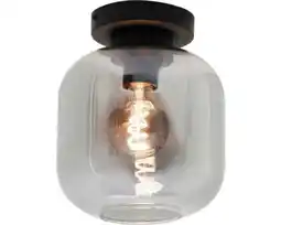 Hornbach CHERICONI Plafondlamp Specchio Ø 21 cm zwart aanbieding