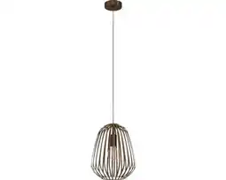 Hornbach EGLO Hanglamp Espinal 1-lichts Ø 28 cm brons aanbieding