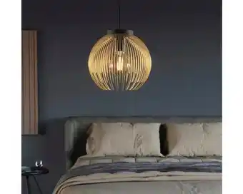 Hornbach EGLO Hanglamp Venezuela goud-zwart aanbieding