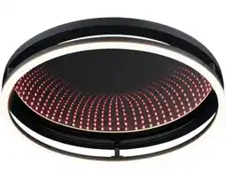 Hornbach PAULMANN LED Plafondlamp SpaceGlow One RGB zwart aanbieding