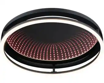 Hornbach PAULMANN LED Plafondlamp SpaceGlow One RGB zwart aanbieding