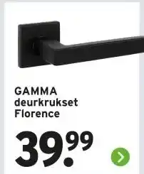 GAMMA GAMMA deurkrukset Florence aanbieding