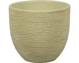 Hornbach PASSION FOR POTTERY Bloempot Le Havre Aardewerk crème Ø 14 cm H 12 cm aanbieding