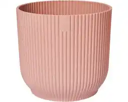 Hornbach ELHO Bloempot Vibes fold rond roze Ø 30 cm H 27,2 cm aanbieding