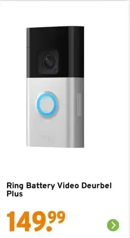 GAMMA Ring Battery Video Deurbel Plus aanbieding