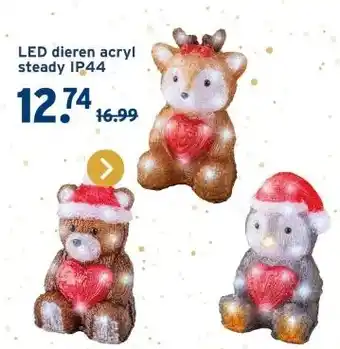 GAMMA LED dieren acryl steady IP44 aanbieding