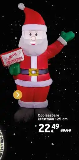 GAMMA Opblaasbare kerstman aanbieding