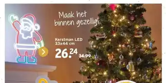 GAMMA Kerstman LED aanbieding