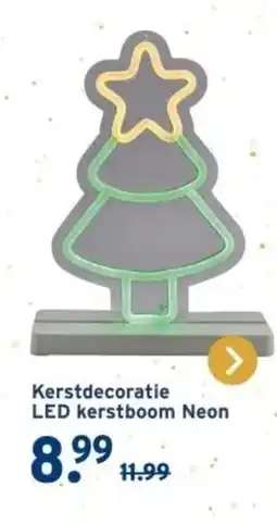 GAMMA Kerstdecoratie LED kerstboom Neon aanbieding