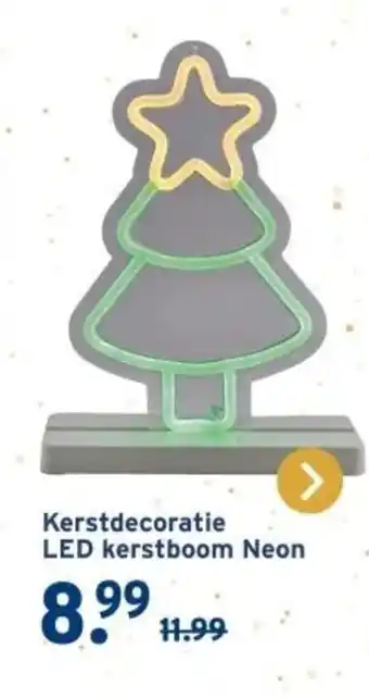 GAMMA Kerstdecoratie LED kerstboom Neon aanbieding