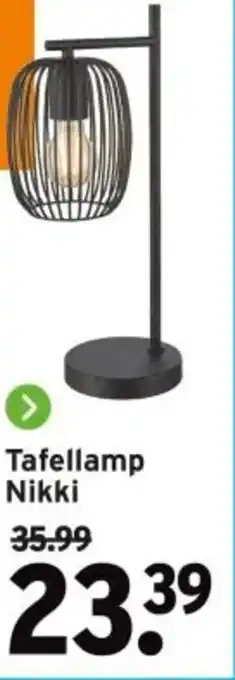 GAMMA Tafellamp Nikki aanbieding