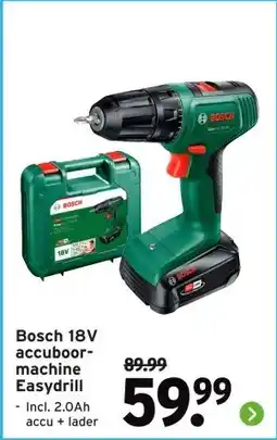GAMMA Bosch 18V accuboor machine Easydrill aanbieding