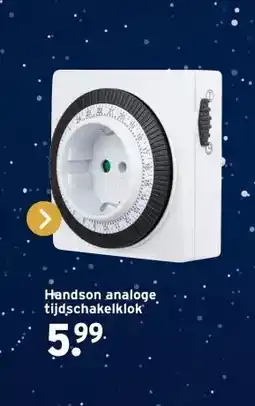 GAMMA Handson analoge tijdschakelklok aanbieding