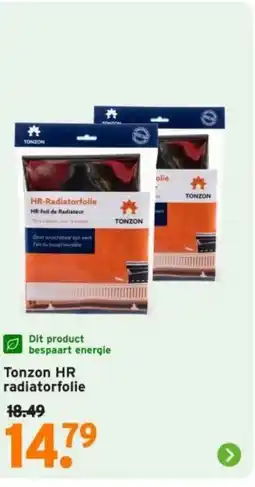 GAMMA Tonzon HR radiatorfolie aanbieding