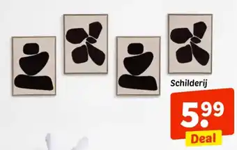 Wibra Schilderij aanbieding
