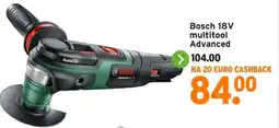 GAMMA Bosch 18V multitool Advanced aanbieding
