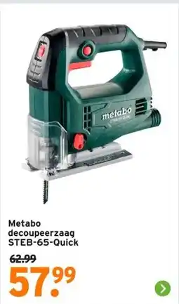 GAMMA Metabo decoupeerzaag STEB65 Quick aanbieding
