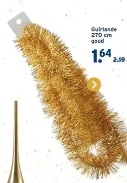 GAMMA Guirlande goud aanbieding