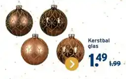 GAMMA Kerstbal glas aanbieding