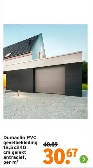 GAMMA Dumaclin PVC gevelbekleding aanbieding