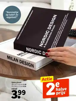 Wibra Opbergboek aanbieding