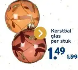 GAMMA Kerstbal glas aanbieding