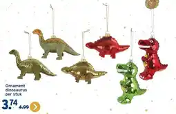 GAMMA Ornament dinosaurus aanbieding