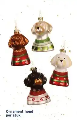GAMMA Ornament hond aanbieding