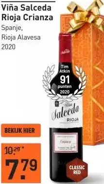 Gall & Gall Viña Salceda Rioja Crianza 75CL aanbieding
