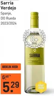 Gall & Gall Sarría Verdejo 75CL aanbieding