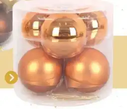 GAMMA Kerstballenmix glas rood koper aanbieding