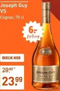 Gall & Gall Joseph Guy VS 70CL aanbieding