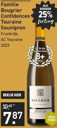 Gall & Gall Famille Bougrier Touraine Sauvignon 75CL aanbieding