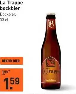 Gall & Gall La Trappe bockbier aanbieding