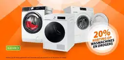 Expert WASMACHINES EN DROGERS aanbieding