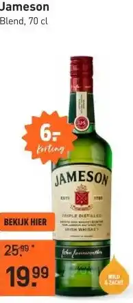Gall & Gall Jameson 70CL aanbieding