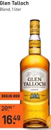 Gall & Gall Glen Talloch 100CL aanbieding