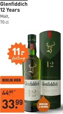Gall & Gall Glenfiddich 12 Years 70CL aanbieding