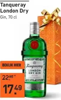 Gall & Gall Tanqueray London Dry 70CL aanbieding