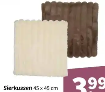 Wibra Sierkussen aanbieding