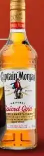 Gall & Gall Captain Morgan Spiced Gold 70CL aanbieding