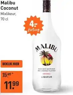 Gall & Gall Malibu Coconut 70CL aanbieding